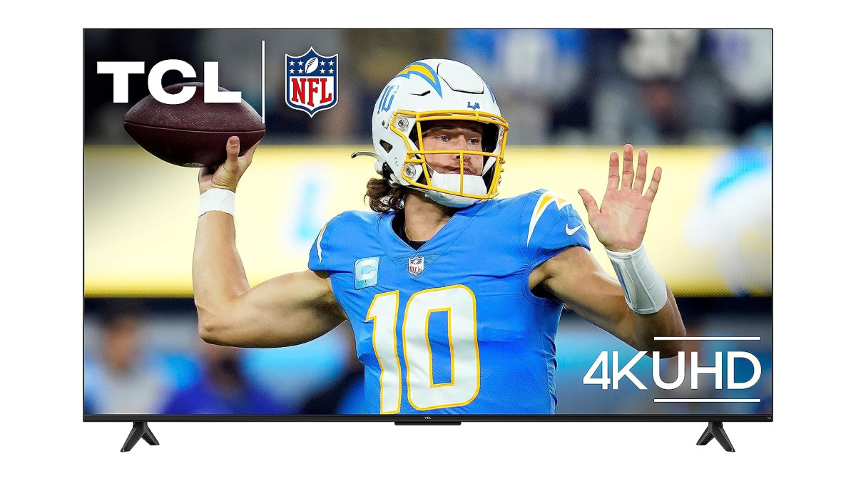 65-inch TCL Class S4 4K Smart TV with a Fire TV Interface